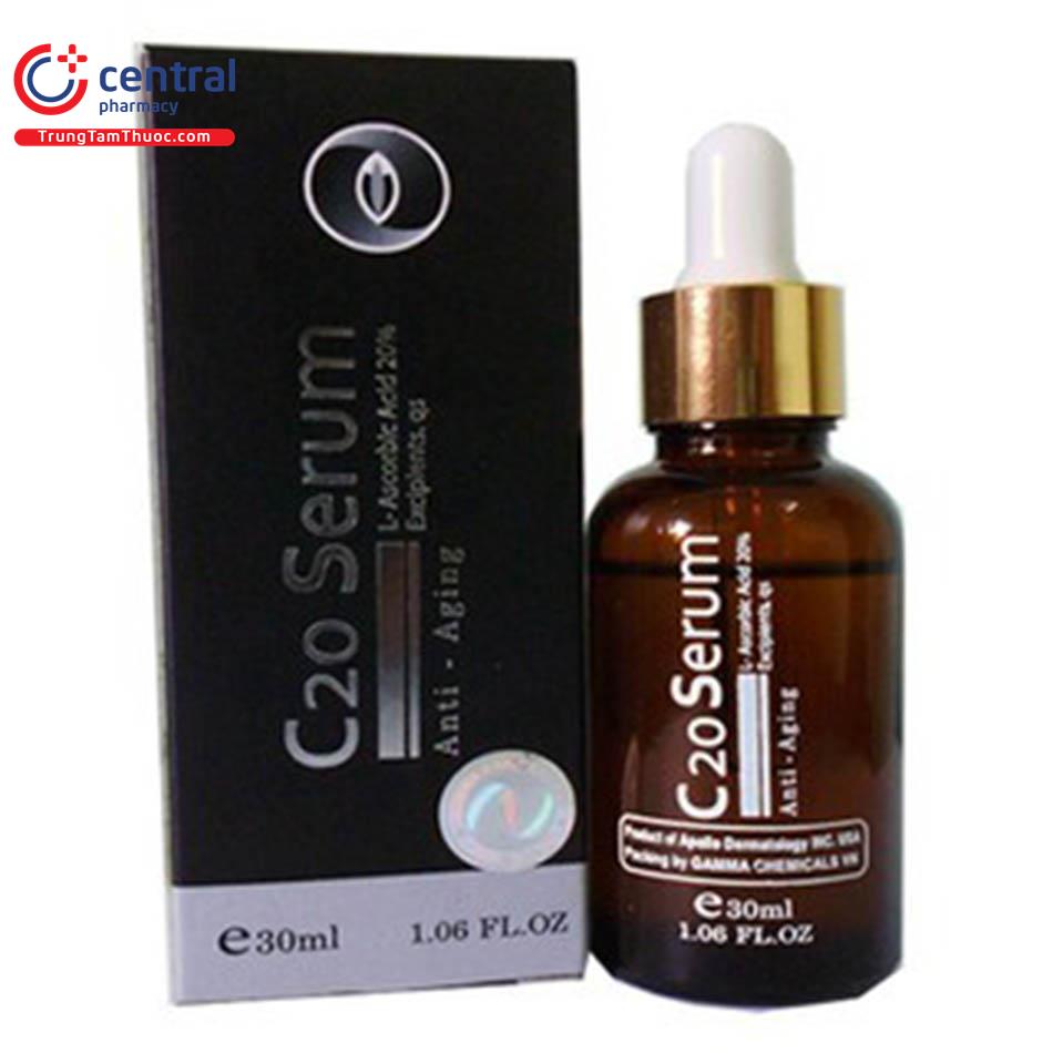 C20 Serum Anti Aging giúp ngăn ngừa lão hóa, làm mờ vết thâm nám