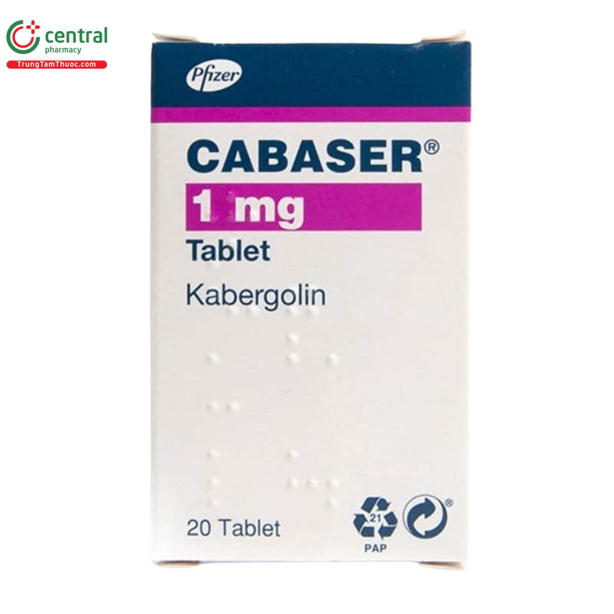 cabaser 1mg 1 U8132