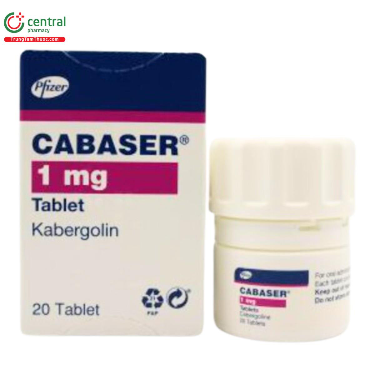 cabaser 1mg 2 V8625