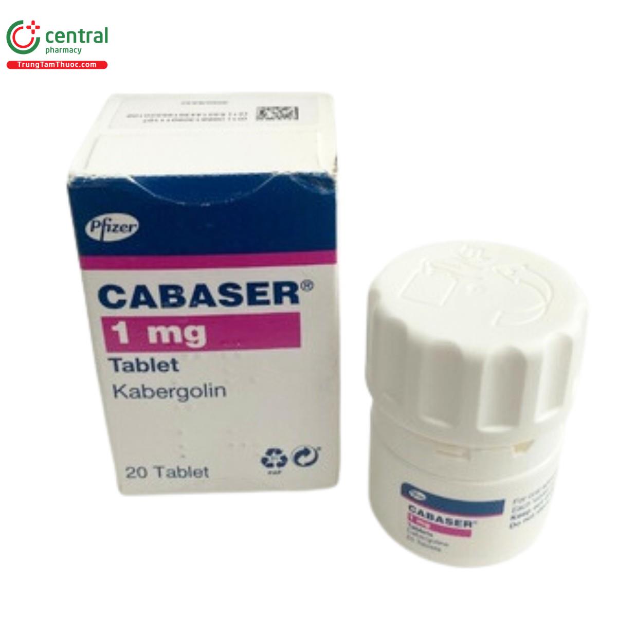 cabaser 1mg 3 B0218