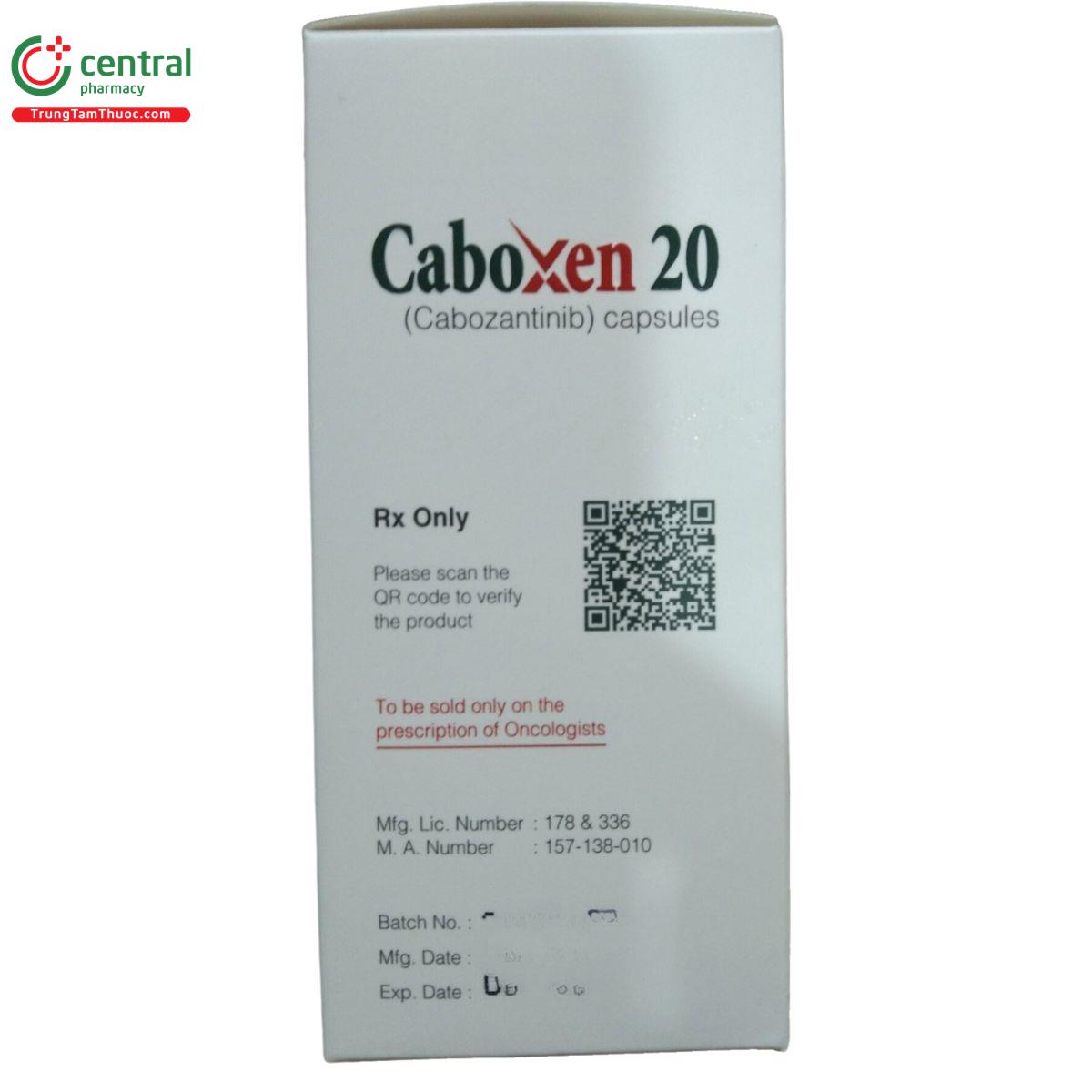 caboxen 20mg 4 S7172