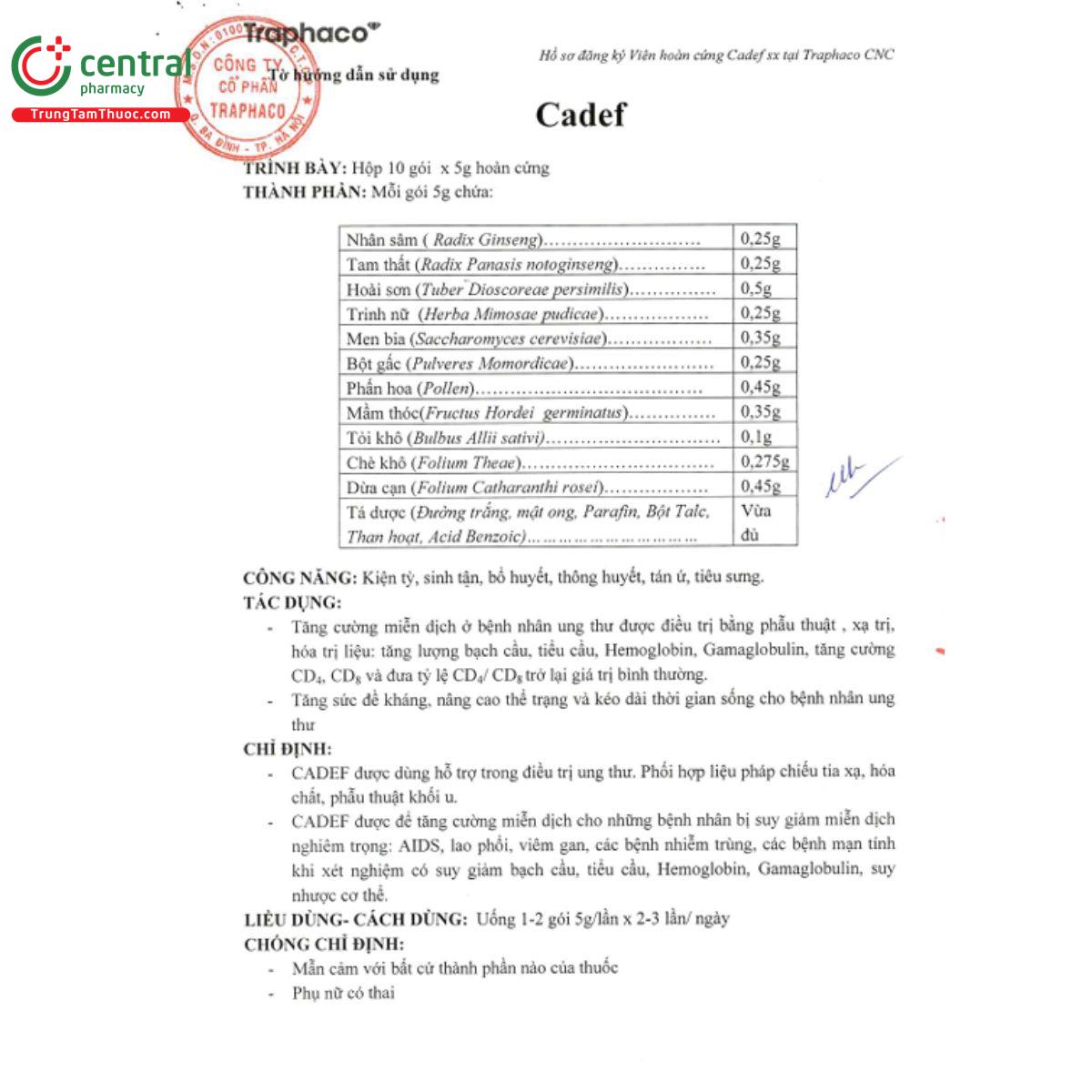 cadef 2 L4241 cadef 2 L4241