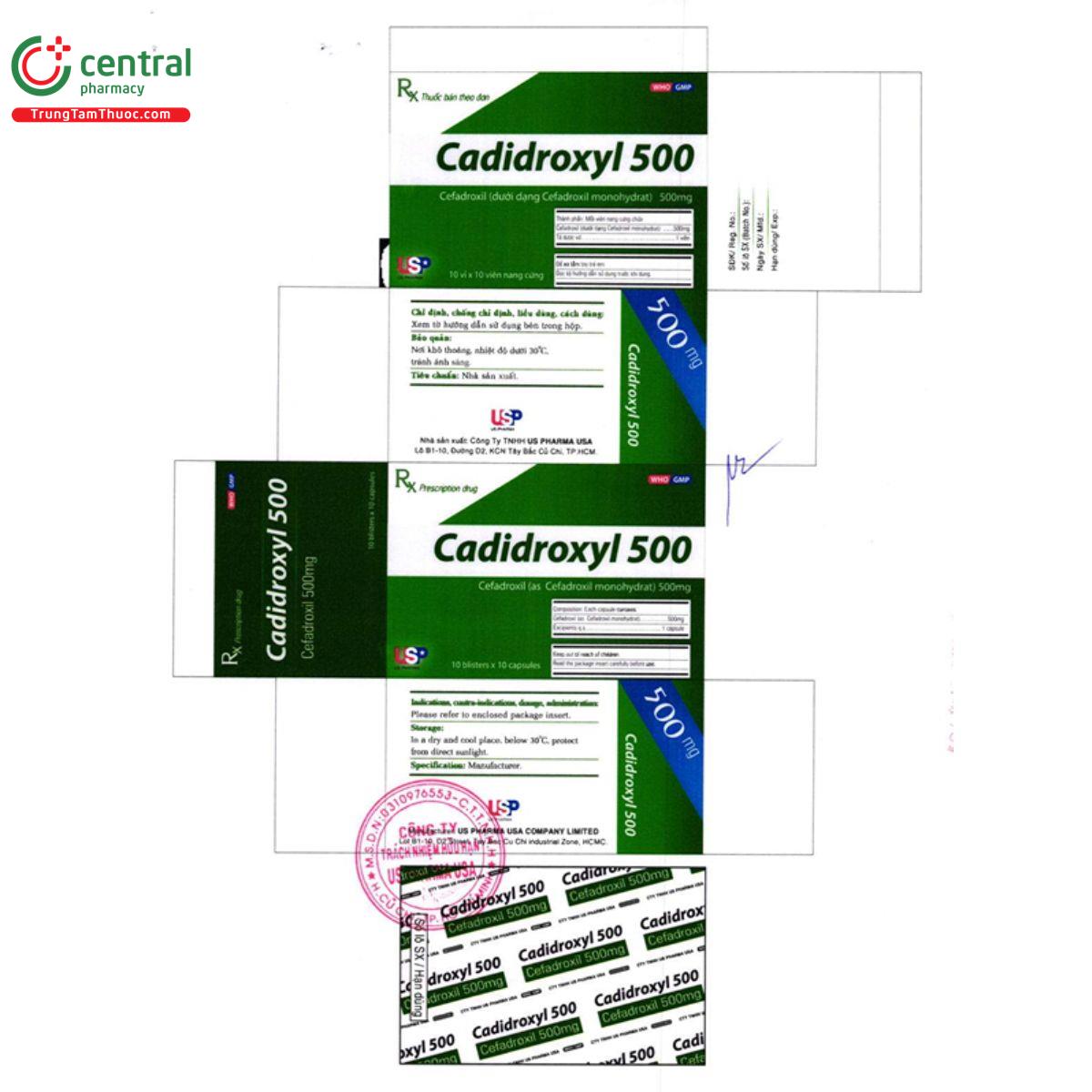 cadidroxyl 500 3 U8645 cadidroxyl 500 3 U8645