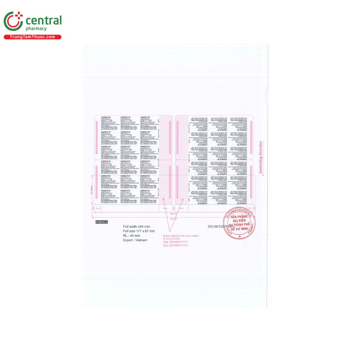 cadiglip 50 3 C0035