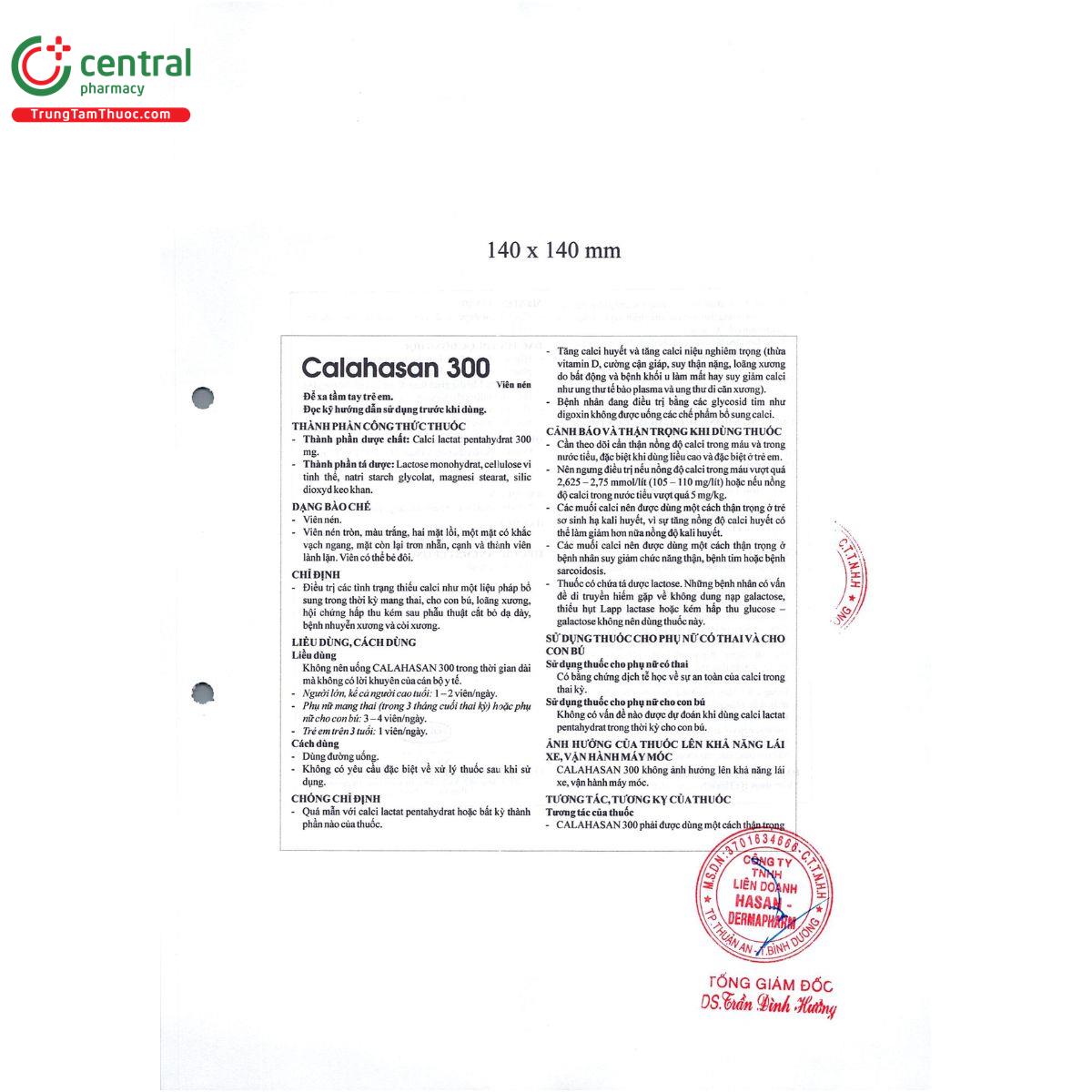 calahasan 300mg 4 C0075