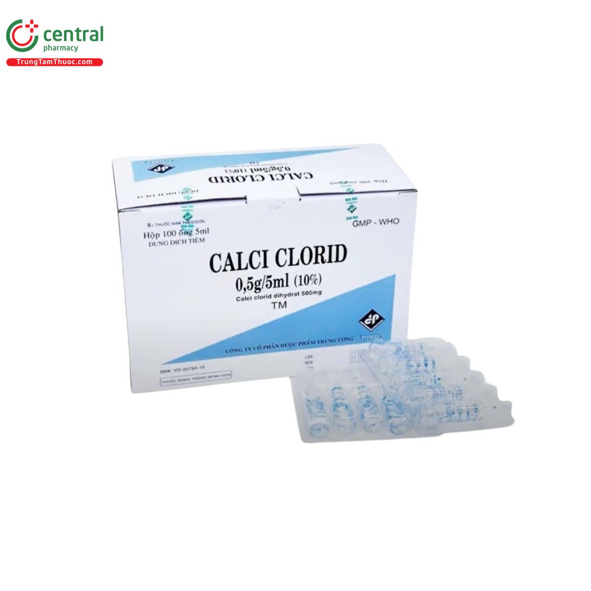 calci clorid 05g 5ml 5 L4310