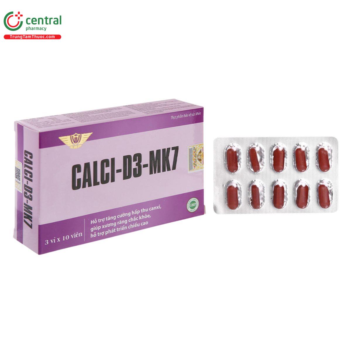 Thuốc Calci-D3-MK7 Kingphar - Hỗ trợ giúp xương răng chắc khoẻ