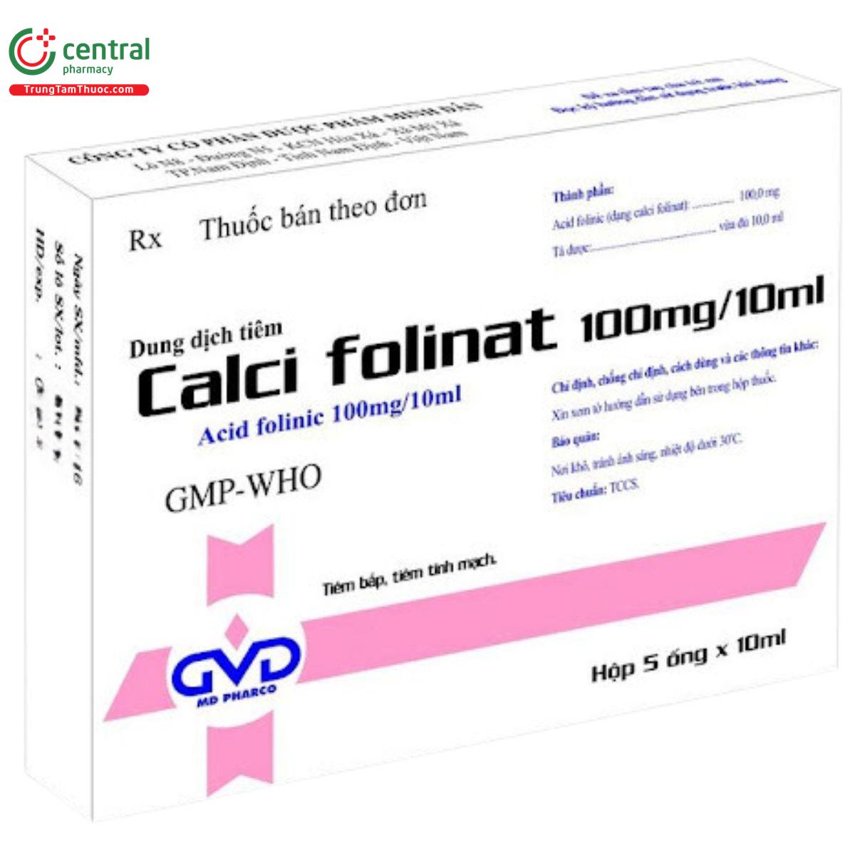 calci folinat 100mg 10ml 2 E2460