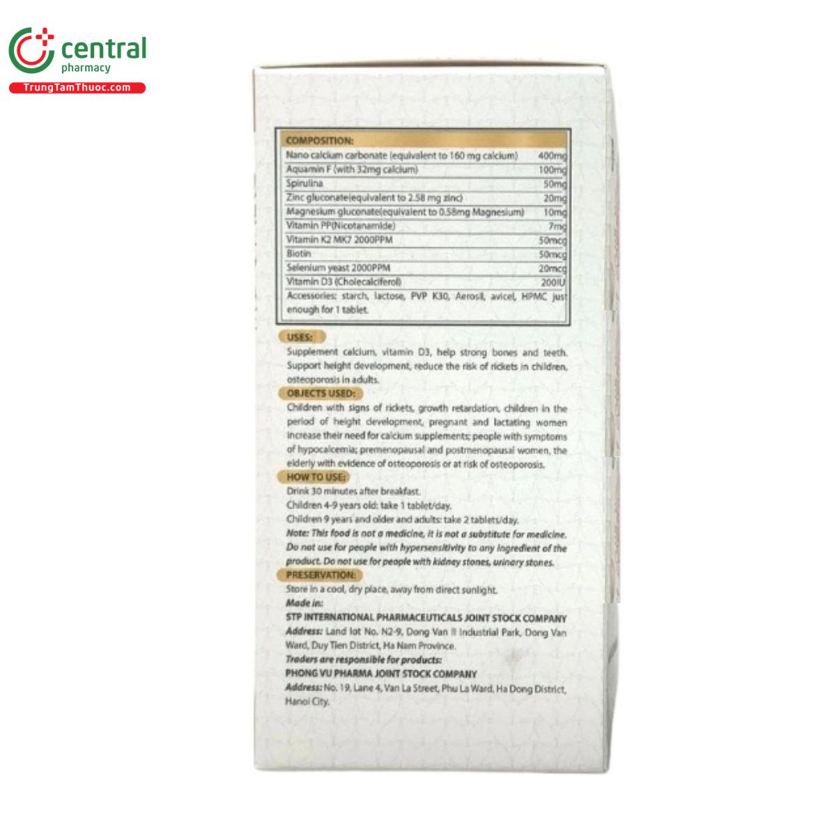 calci gold pv premium 7 Q6403