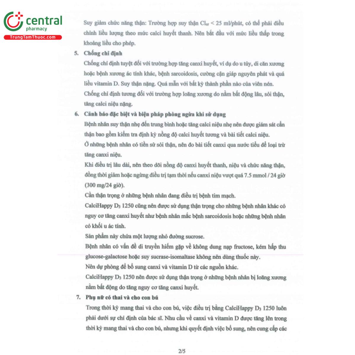 calcihappy d3 1250 5 L4116