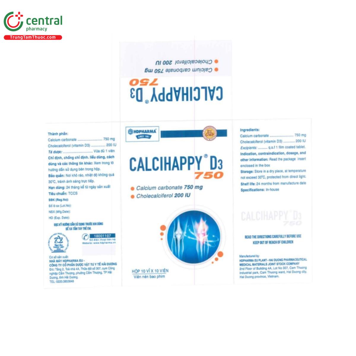 calcihappy d3 750 3 N5351