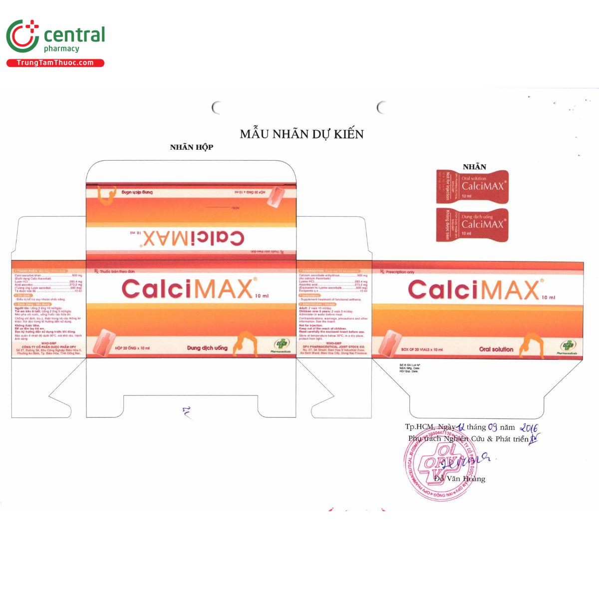 calcimax 9 U8152