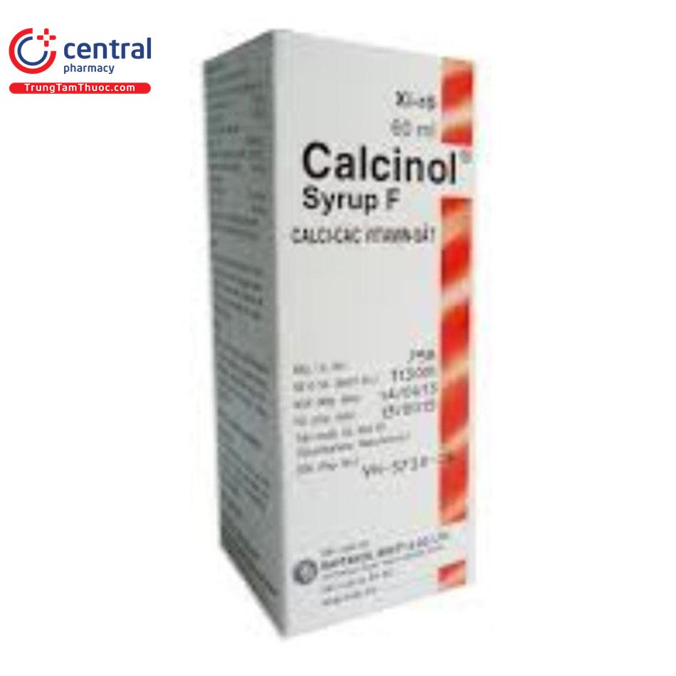 calcinol syrup f 60ml 5 U8462
