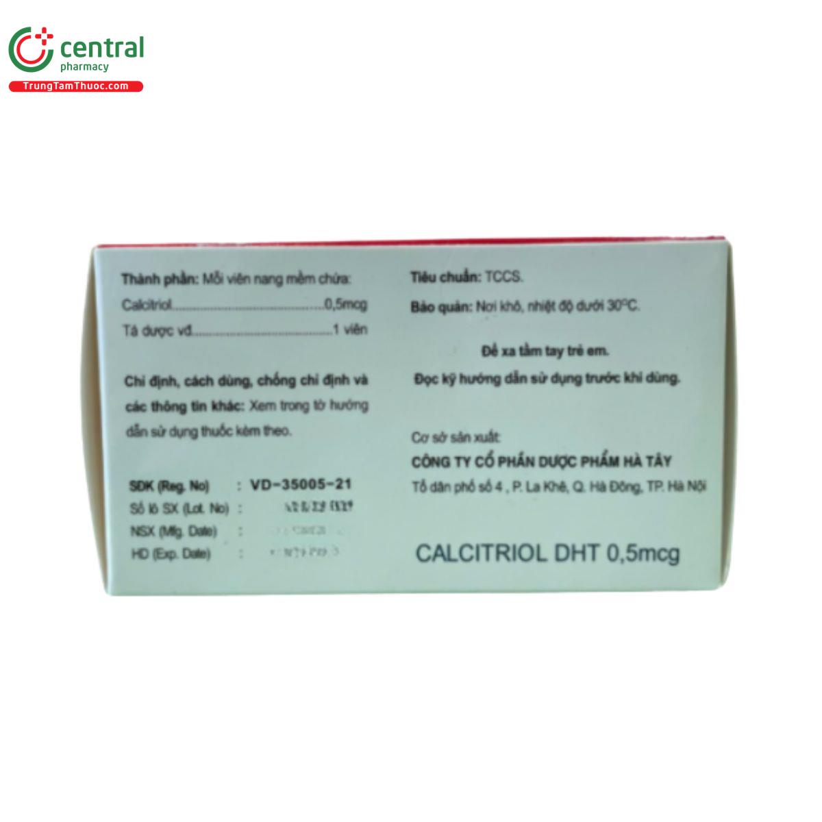 calcitriol dht 0 5mcg 4 U8464 calcitriol dht 0 5mcg 4 U8464