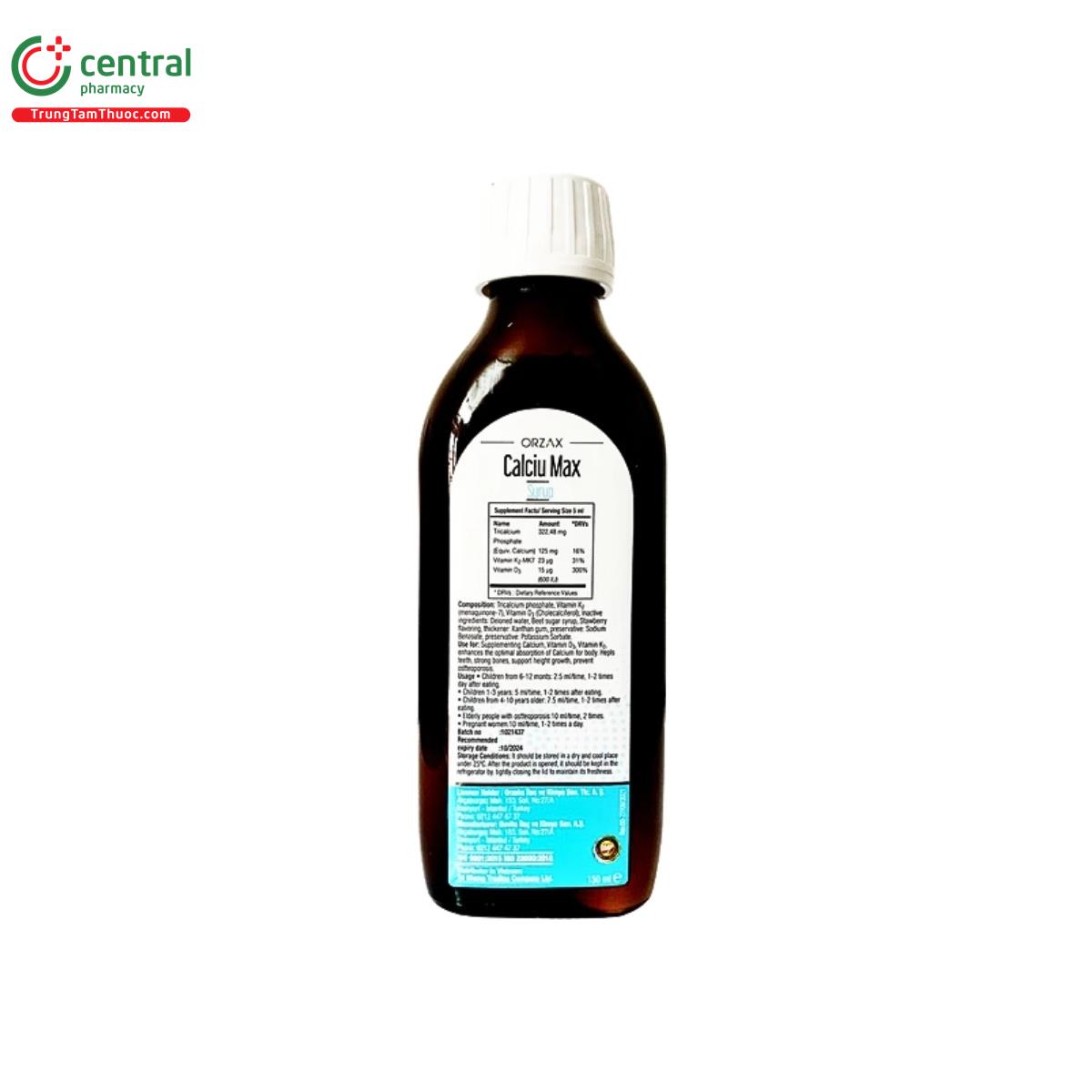 calciu max syrup 8 E1163 calciu max syrup 8 E1163