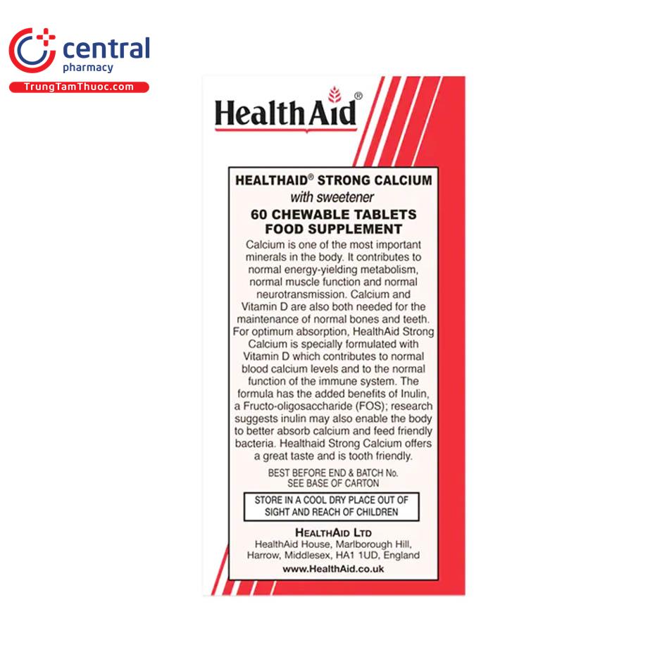 calcium 600 mg healthaid 8 Q6306