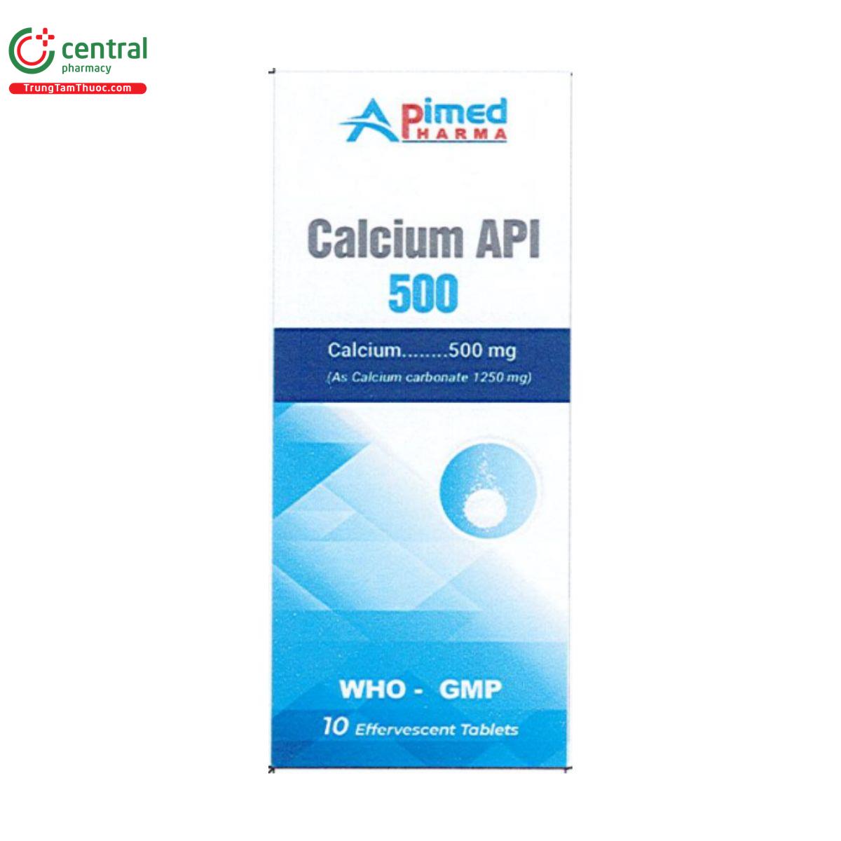 calcium api 500mg 3 B0226 calcium api 500mg 3 B0226