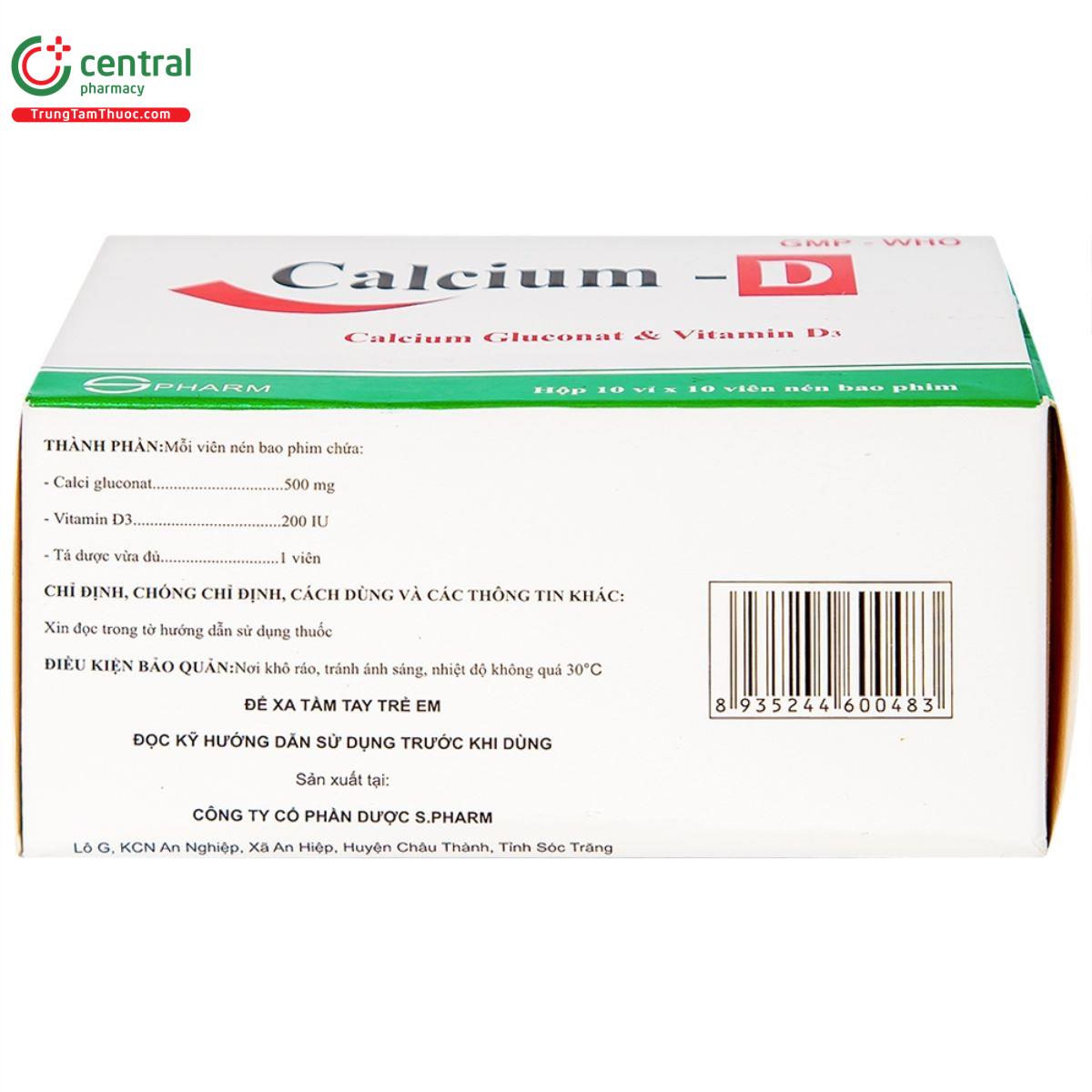 calcium d s pharm 5 U8235