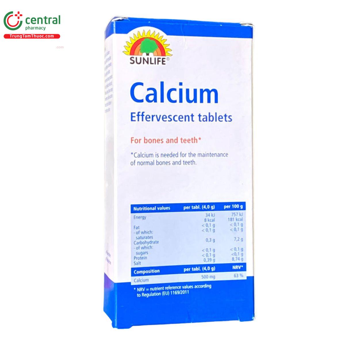 calcium effervescent tablets 2 F2312