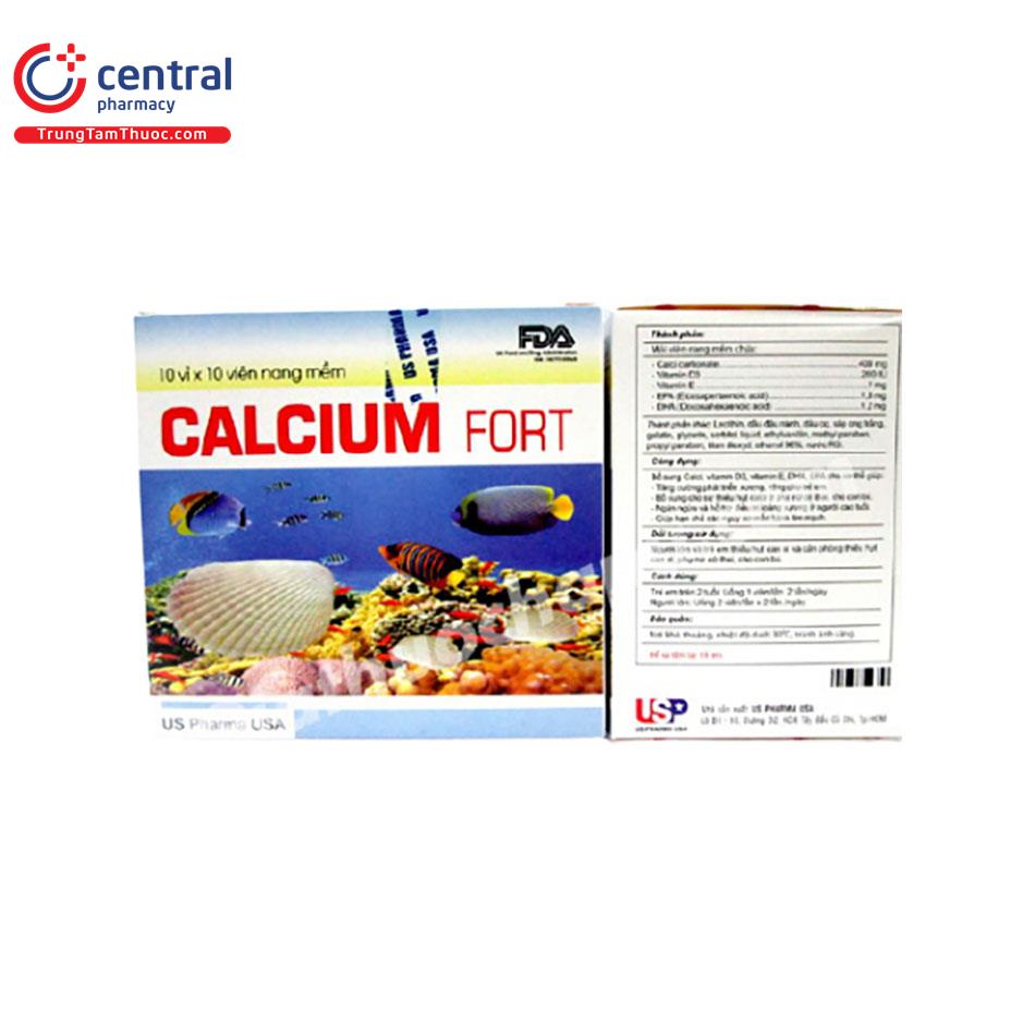 calcium fort us pharma usa hop 10 vi 10 vien 3 D1552