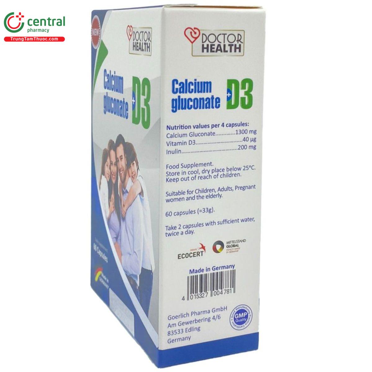 calcium gluconate d3 doctor health 4 C0514