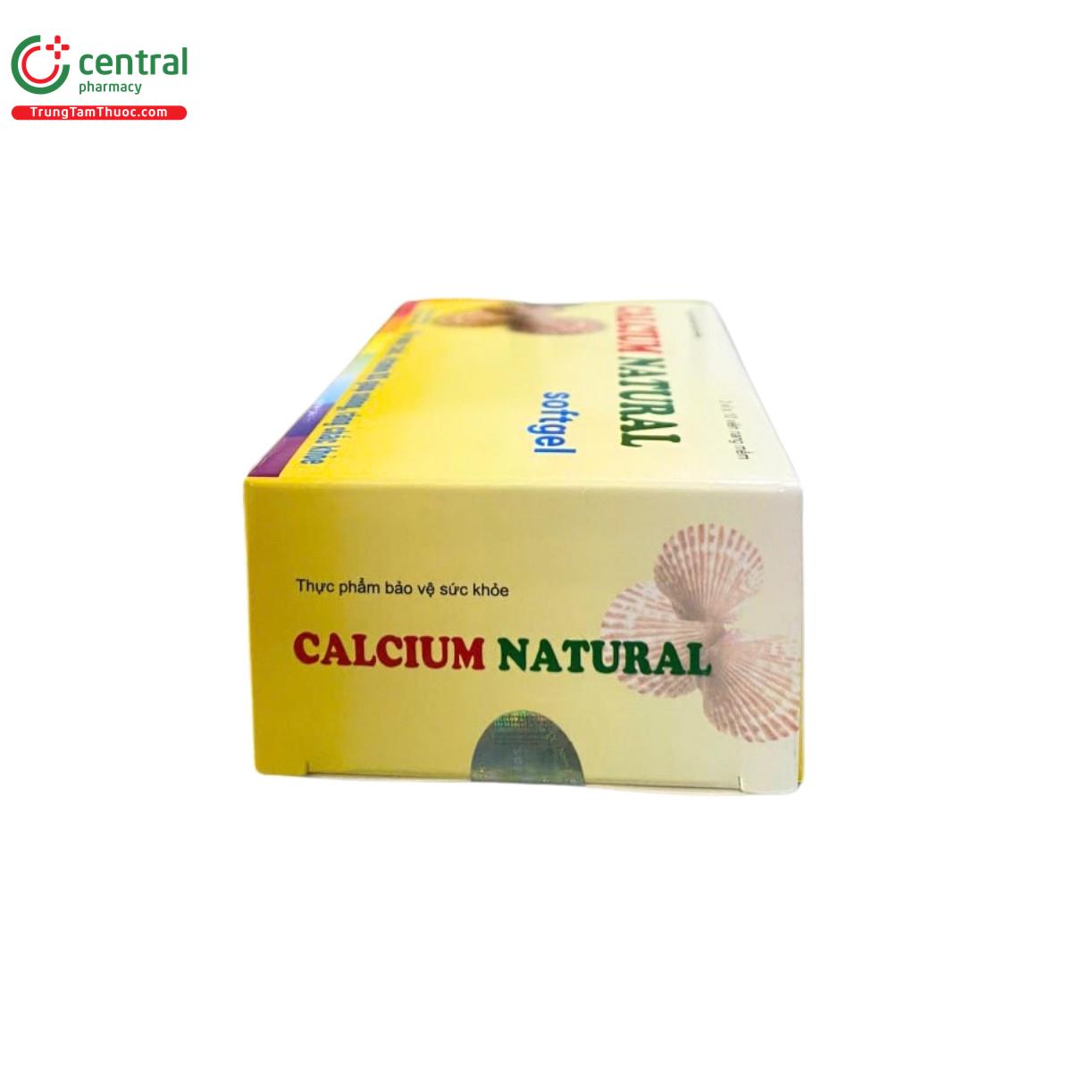 calcium natural softgel 12 S7127