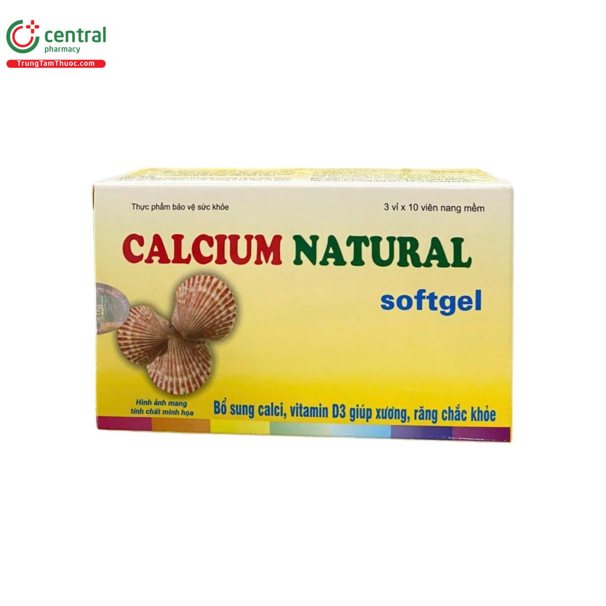 calcium natural softgel 3 G2865