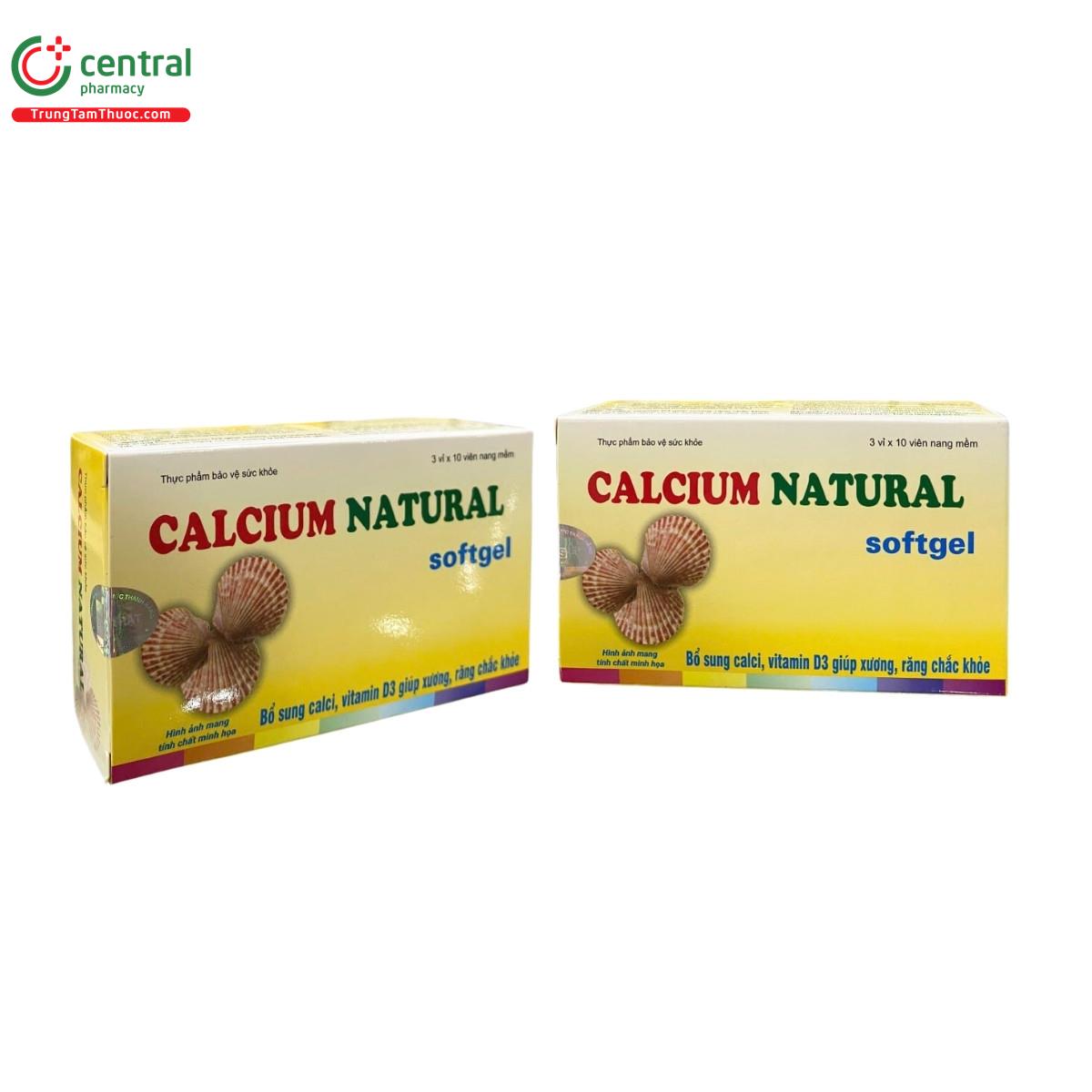 calcium natural softgel 4 L4106