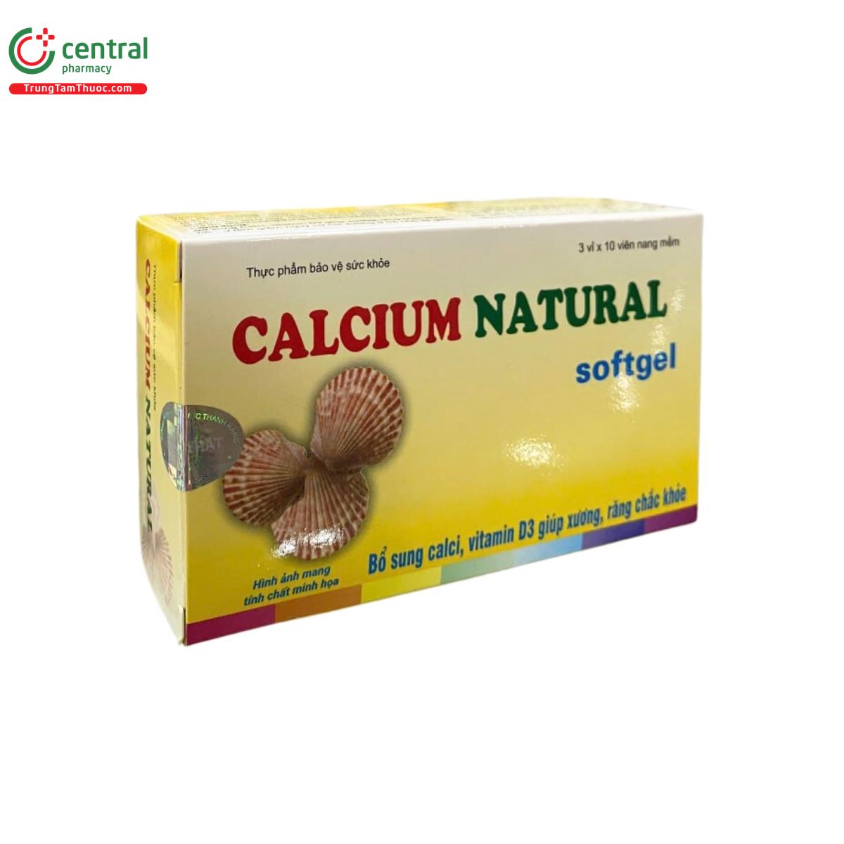 calcium natural softgel 5 M5680