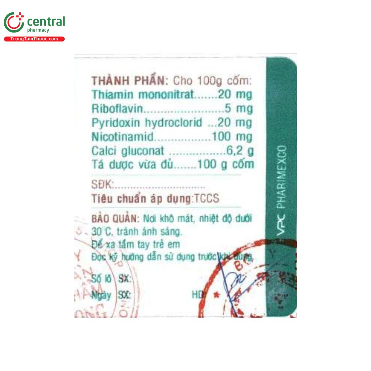 calcivitin pharimexco 3 I3830 calcivitin pharimexco 3 I3830