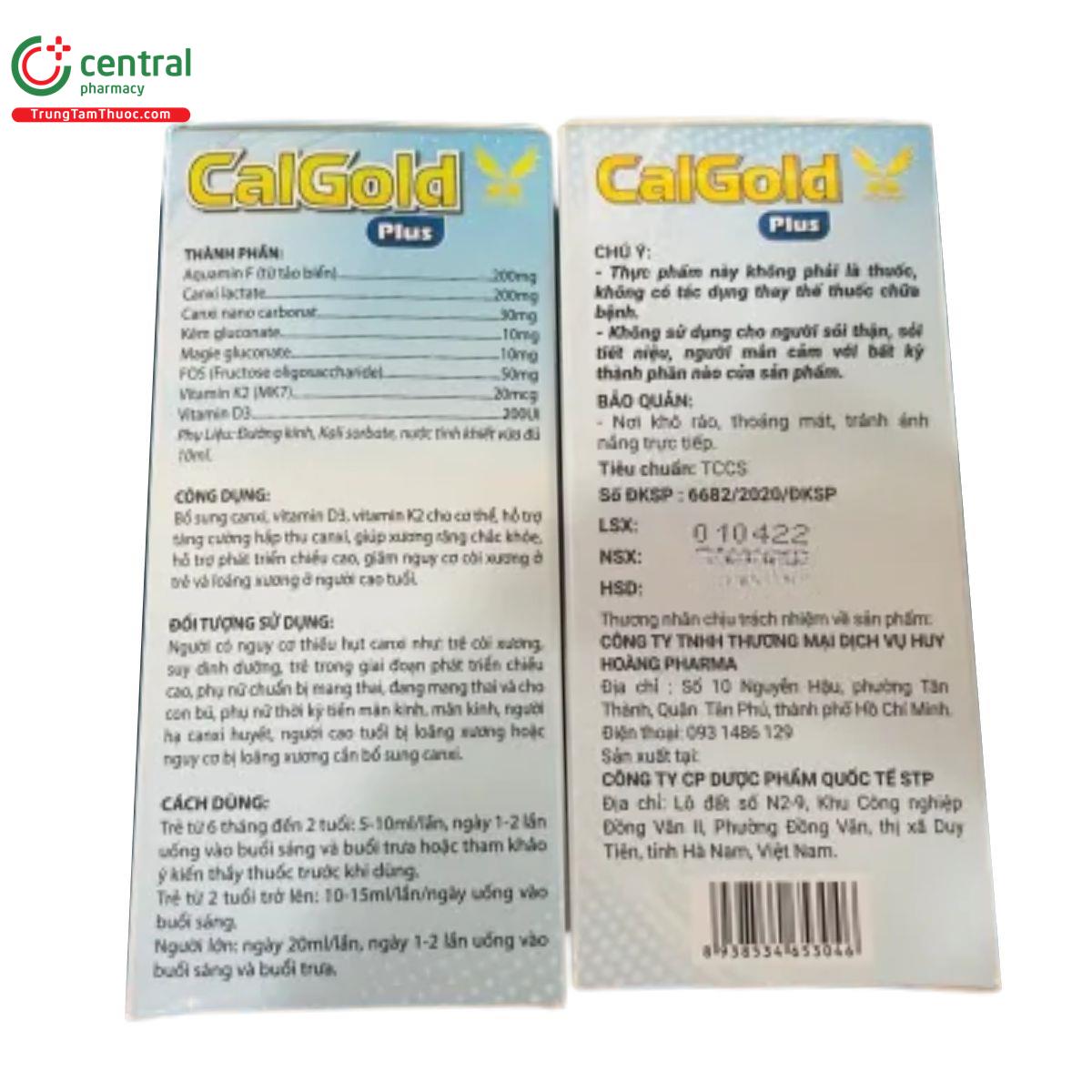 calgold plus 3 P6011