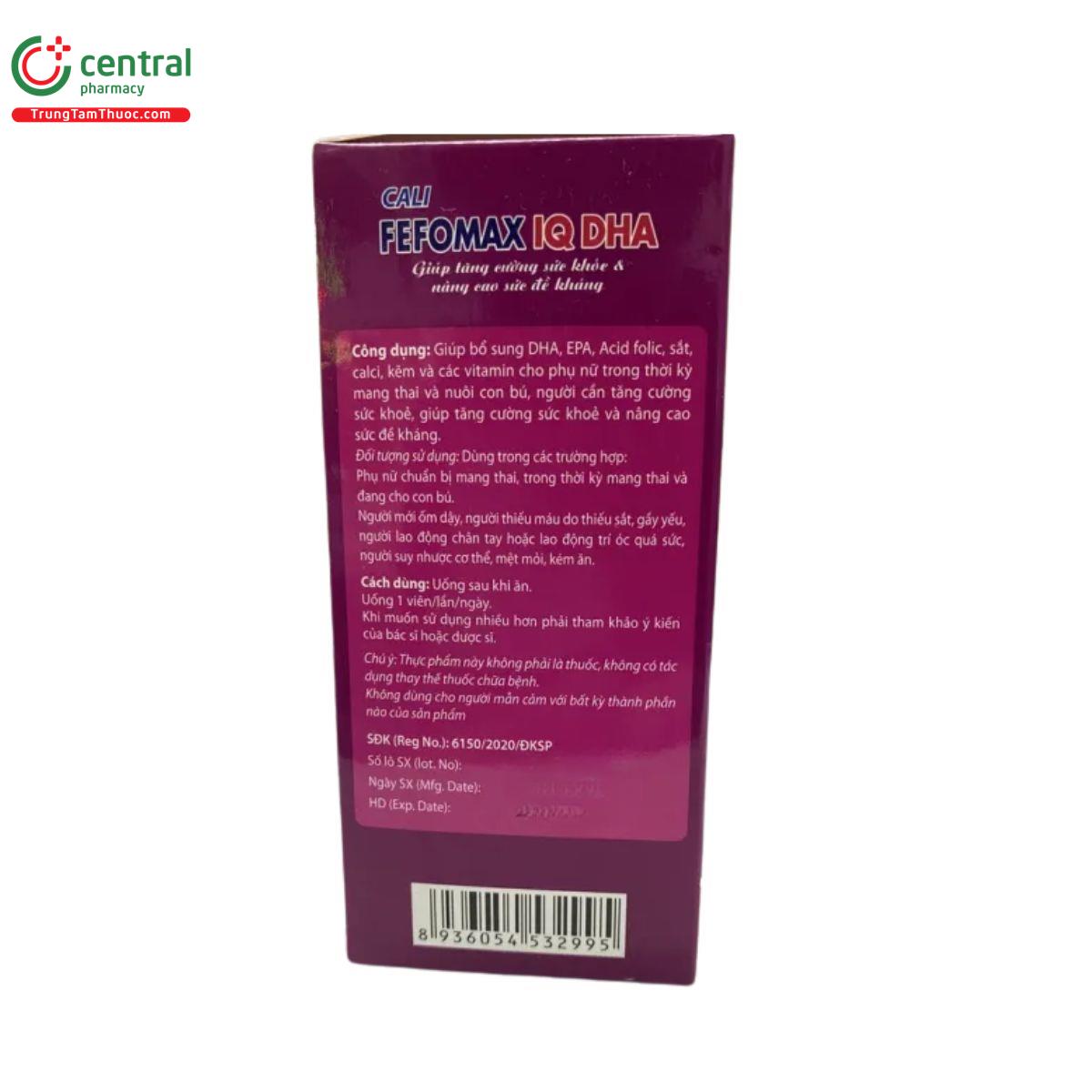 cali fefomax iq dha 4 M5320 cali fefomax iq dha 4 M5320