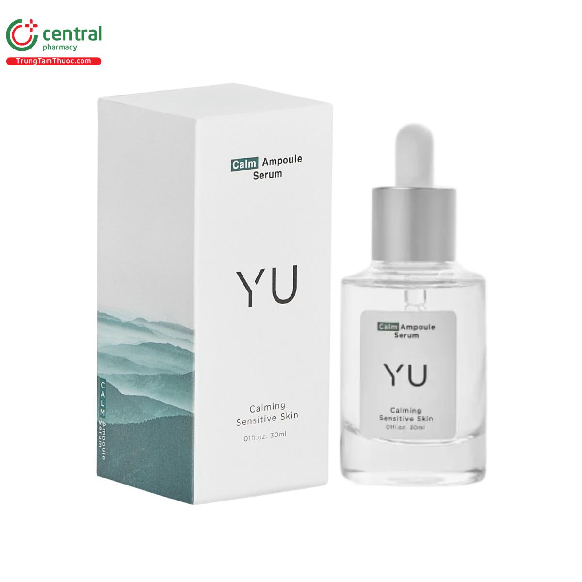 calm ampoule serum yu cosmetics 2 H3501