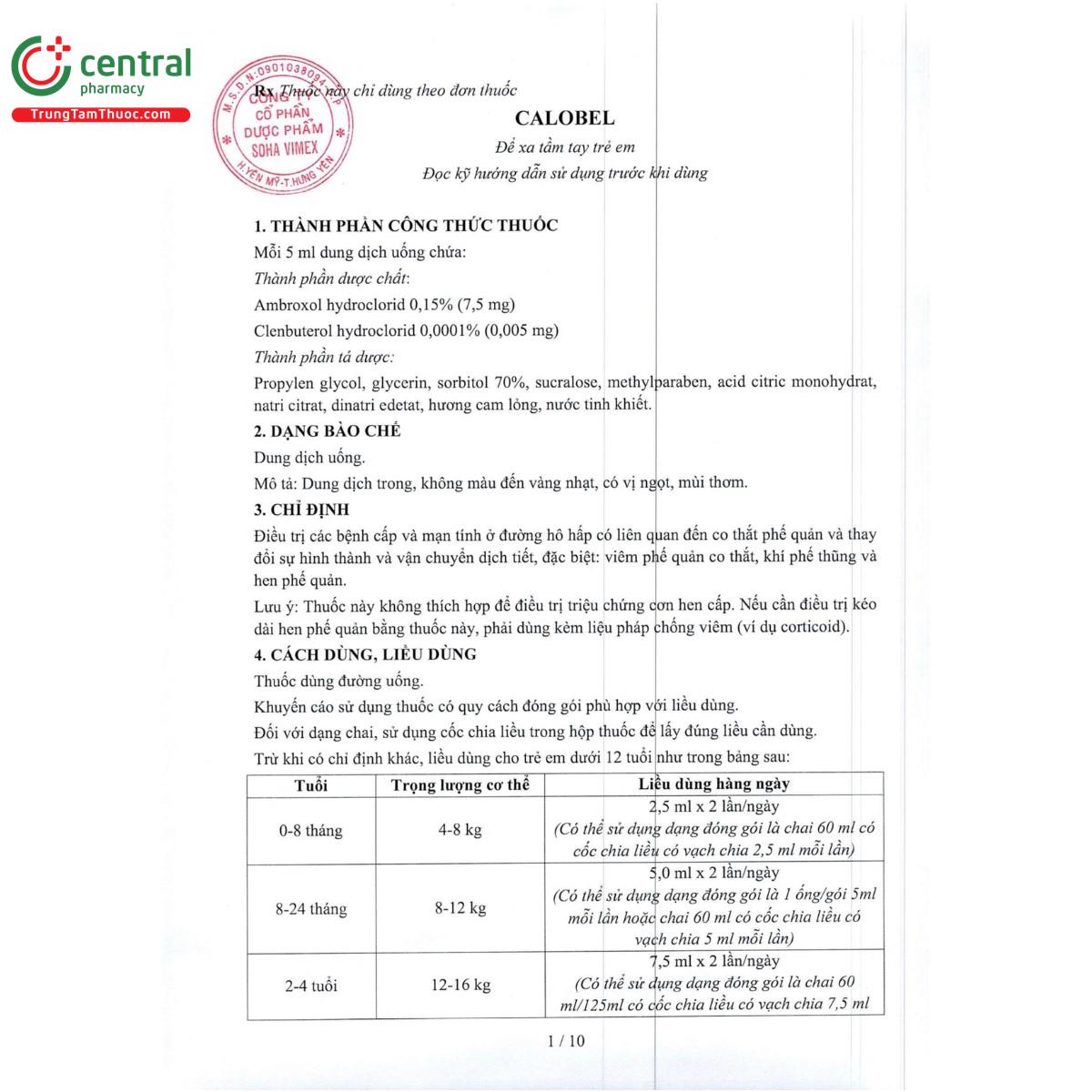 calobel 6 D1770 calobel 6 D1770