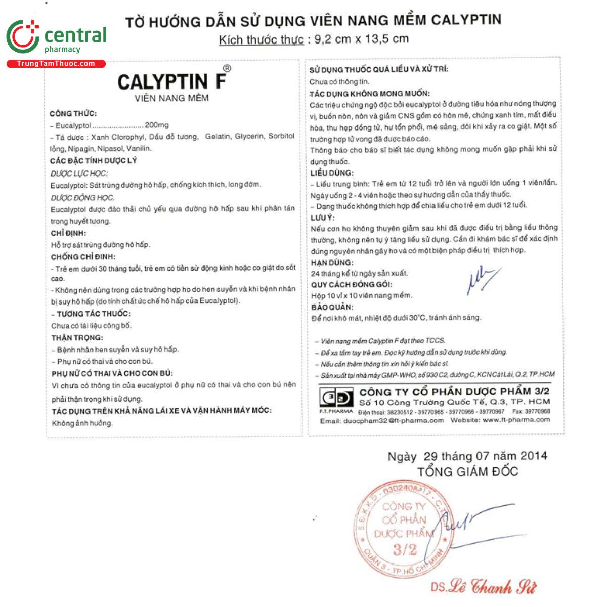 calyptin f 1 U8827 calyptin f 1 U8827