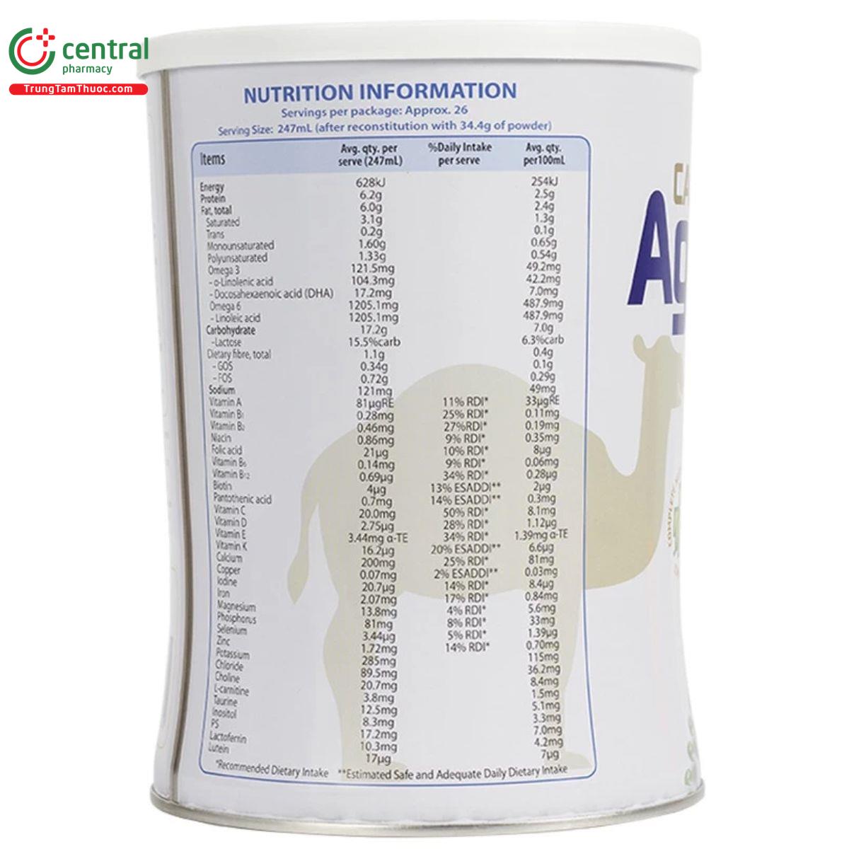 camel aged care formula 1 V8048