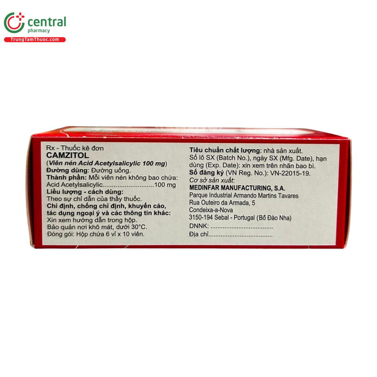 camzitol 100mg 7 M5520 camzitol 100mg 7 M5520