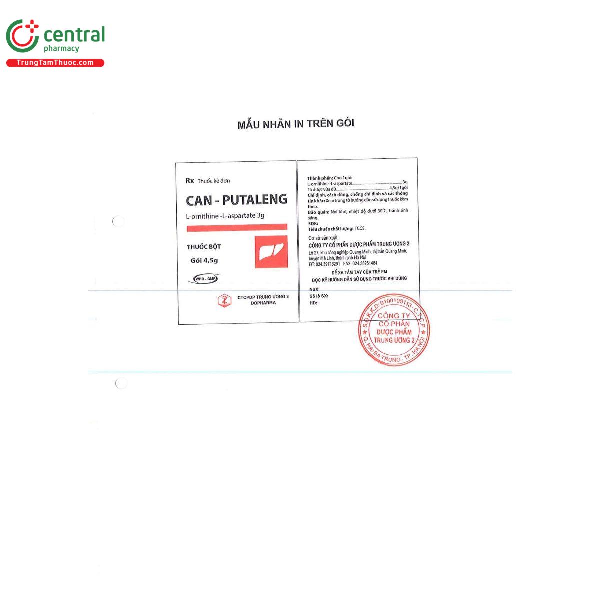 can putaleng 2 K4500