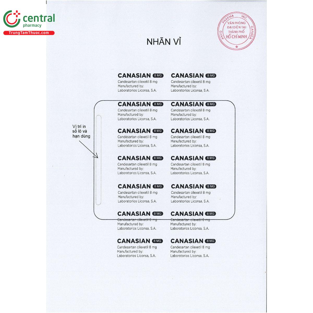 canasian 8mg 3 I3641 canasian 8mg 3 I3641