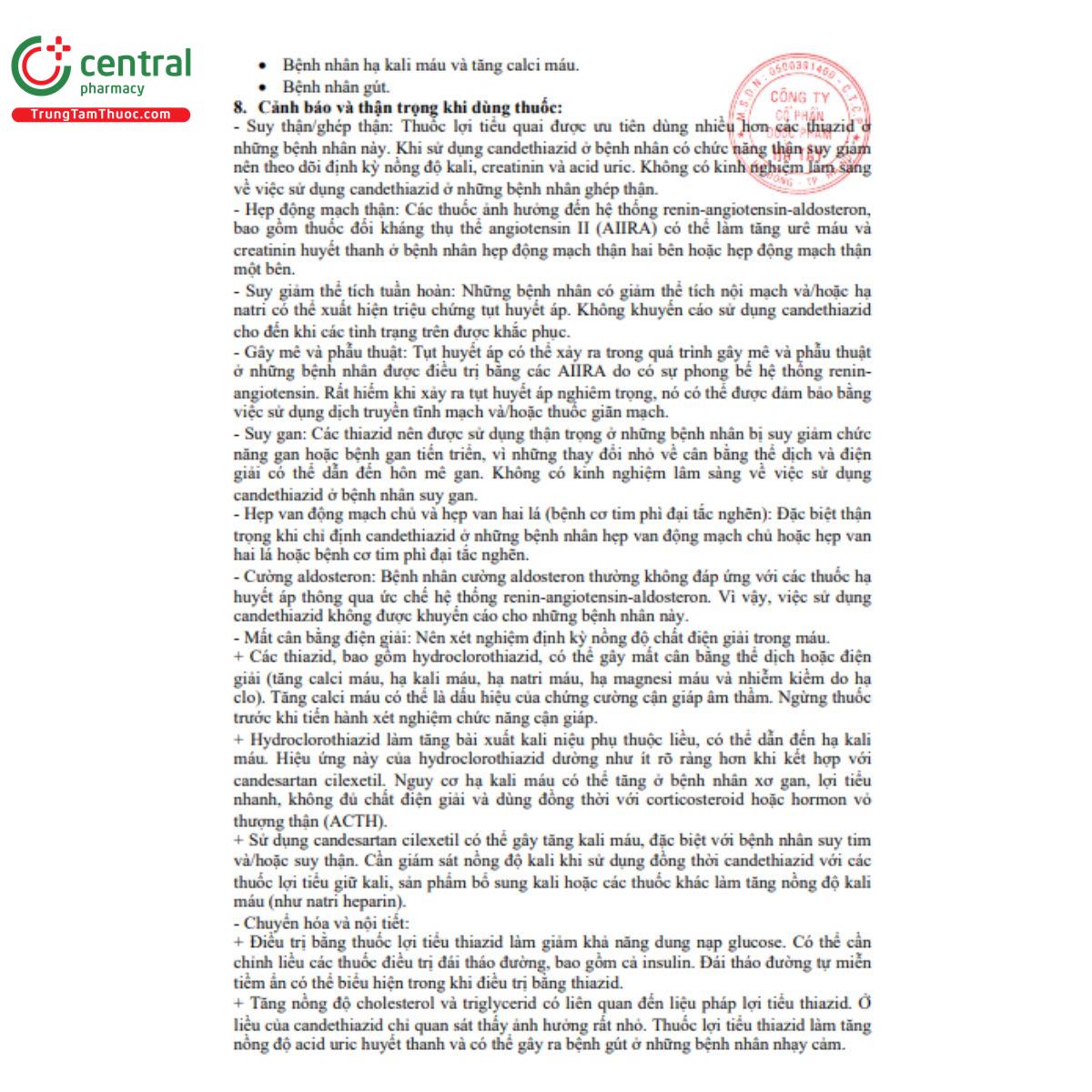 candethiazid 4 B0514