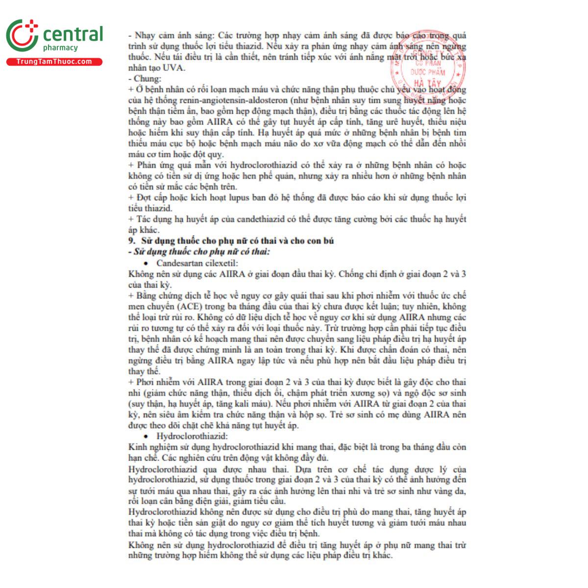 candethiazid 5 M5702