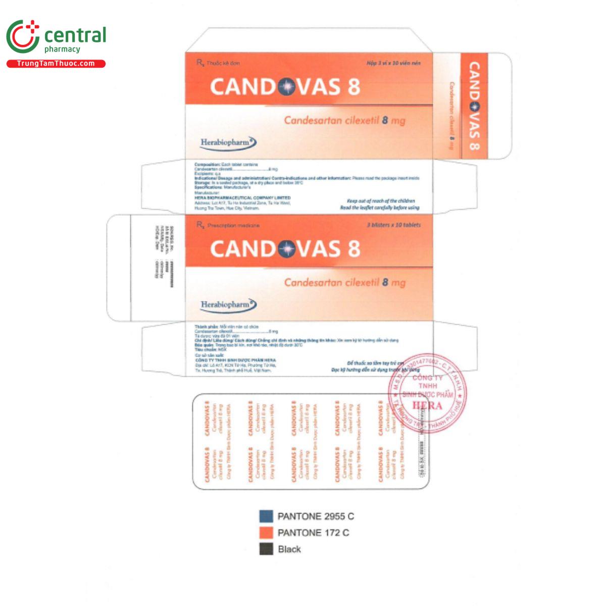 candovas 8mg 3 A0701