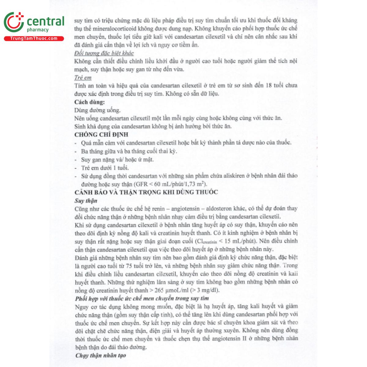 candovas 8mg 6 U8811