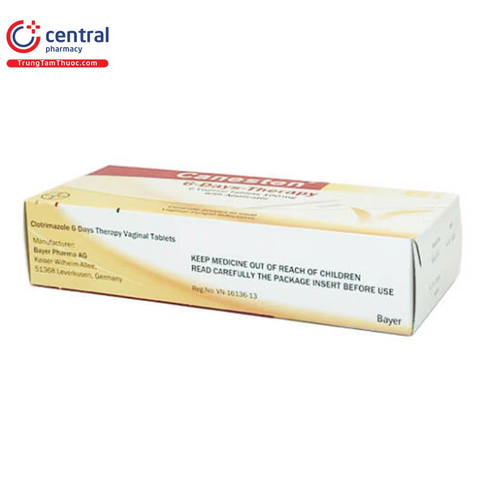 canesten 100mg 6 days therapy 3 P6585