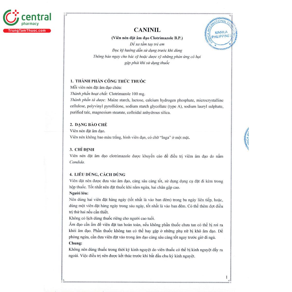 caninil 5 J3103 caninil 5 J3103