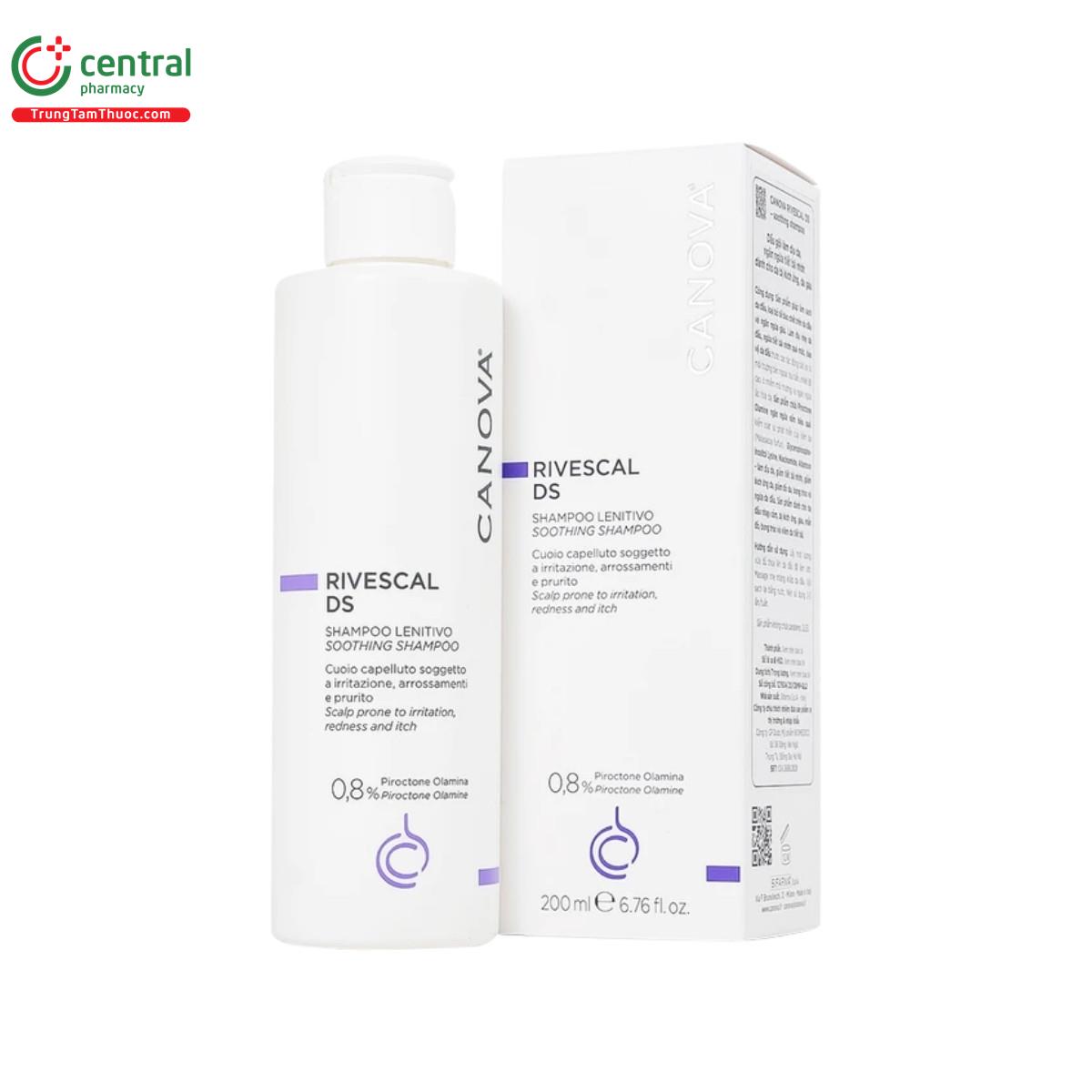 canova rivescal ds soothing shampoo 3 A0711 canova rivescal ds soothing shampoo 3 A0711