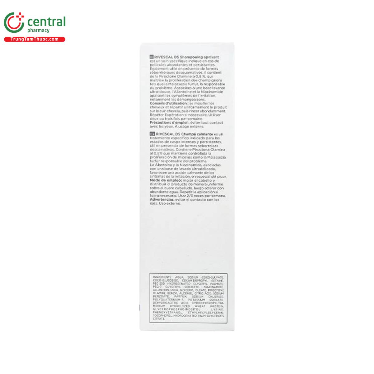 canova rivescal ds soothing shampoo 9 H2545 canova rivescal ds soothing shampoo 9 H2545