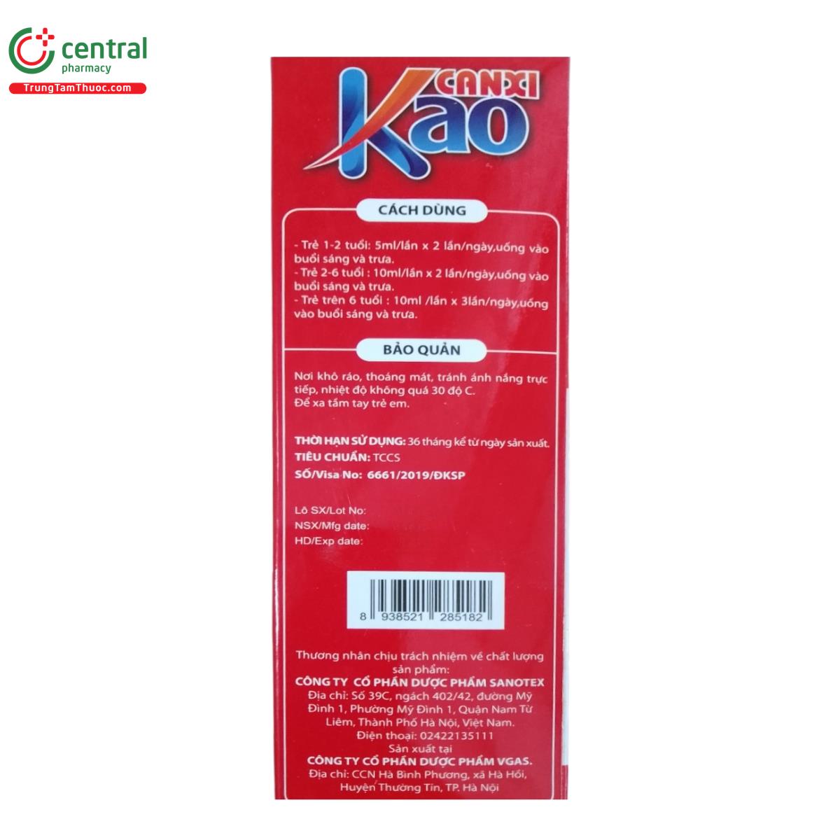 canxi kao 4 G2626 canxi kao 4 G2626