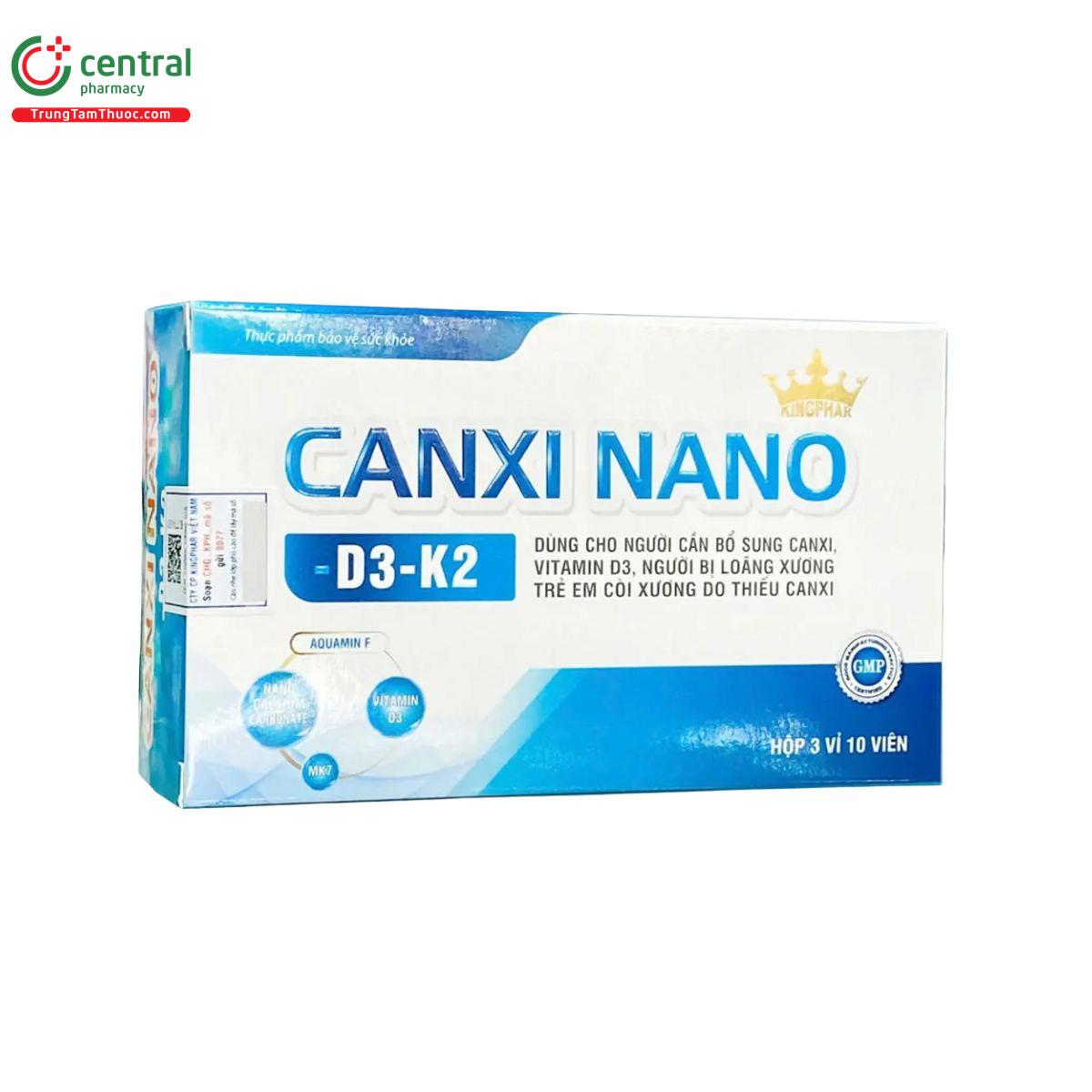 canxi nano d3 k2 kingphar 3 B0331 canxi nano d3 k2 kingphar 3 B0331