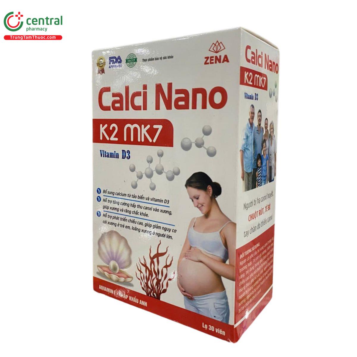 canxi nano k2 mk7 vitamin d3 zena 3 B0258